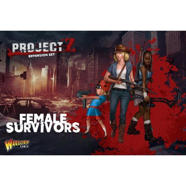 PROJECT Z - The Zombie Miniatures Game - Female Survivors