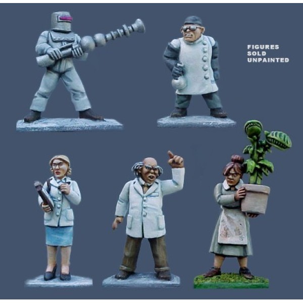 Weird Menace - Pulp Miniatures - Mad Science 1