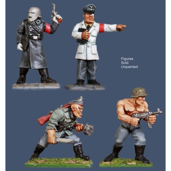 Weird Menace - Pulp Miniatures - Stahl-Mask's Doom Squad