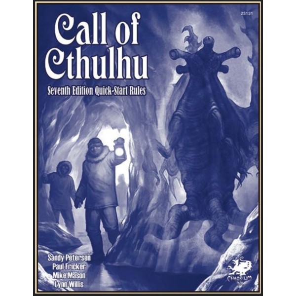 Call of Cthulhu RPG - QuickStart Rules