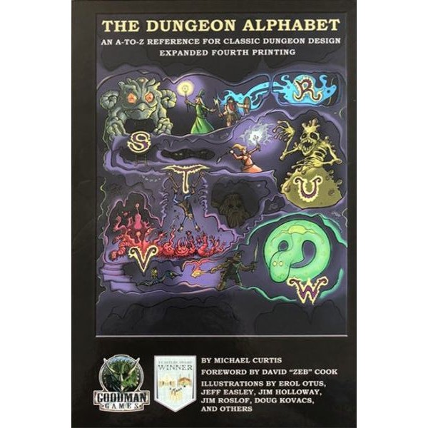 Goodman Games - Dungeon Alphabet: Expanded Fourth Printing (System Neutral Sourcebook)