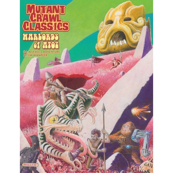 Mutant Crawl Classics - Role Playing Game - #4 Warlords of ATOZ