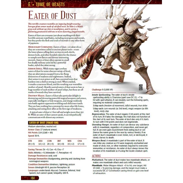 Kobold Press - 5th Edition - Tome of Beasts