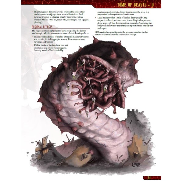 Kobold Press - 5th Edition - Tome of Beasts