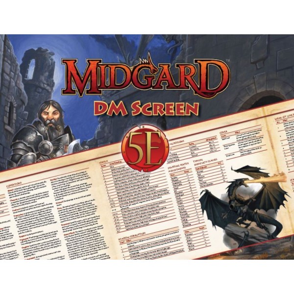 Kobold Press - Midgard - 5th Edition - GM Screen