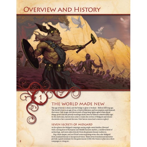 Kobold Press - Midgard Campaign Setting - Worldbook (5th Ed and Pathfinder)