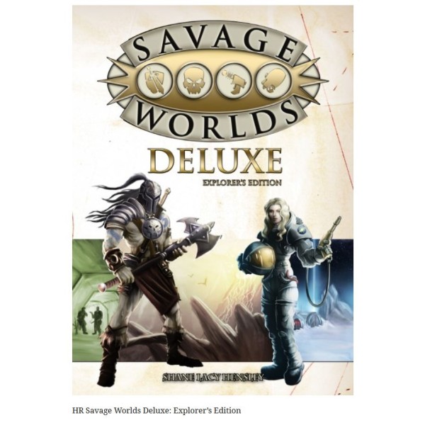 Savage Worlds - Deluxe Explorers Edition (Core Rulebook, Softcover)
