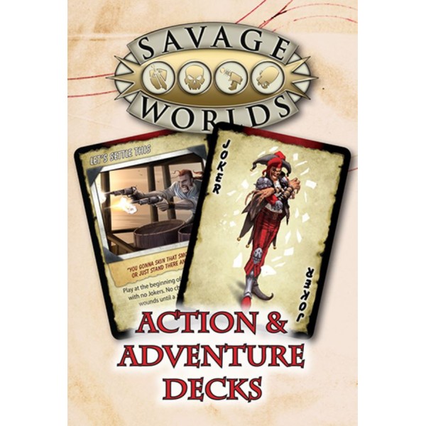 Savage Worlds - Action & Adventure Decks