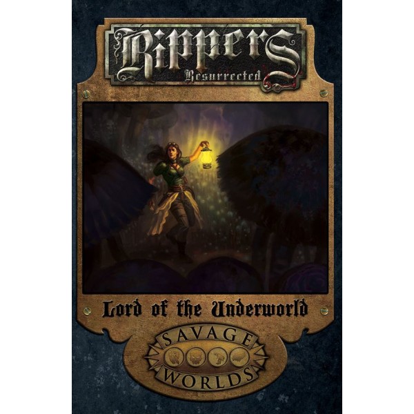 Savage Worlds - Rippers Resurrected - GM Screen + Lord of the Underworld Adventure