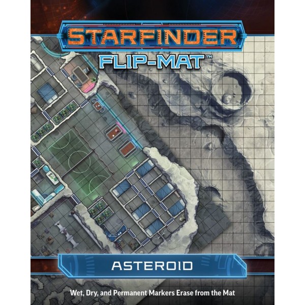 Starfinder RPG - Flip Mat - Starship: Asteroid