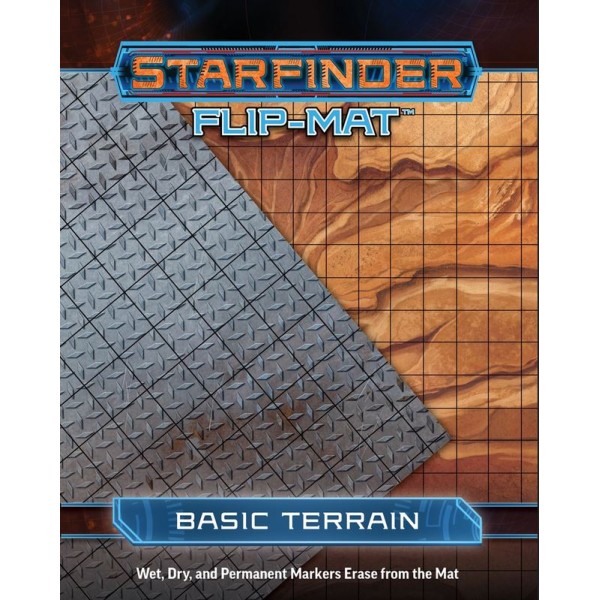 Starfinder RPG - Flip mat - Basic Terrain