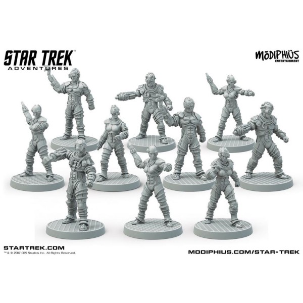 Star Trek Adventures - RPG 32mm Miniatures - Borg Collective Boxed Set