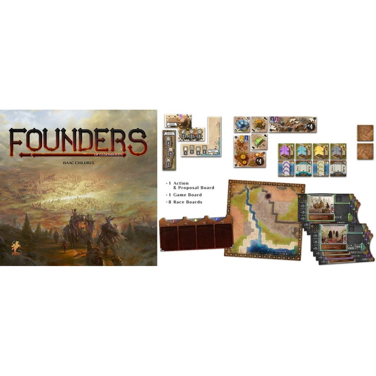 Founders of Gloomhaven review - Tabletop Gaming