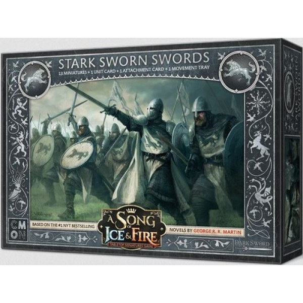 A Song of Ice and Fire - Tabletop Miniatures Game - Stark Sworn Swords