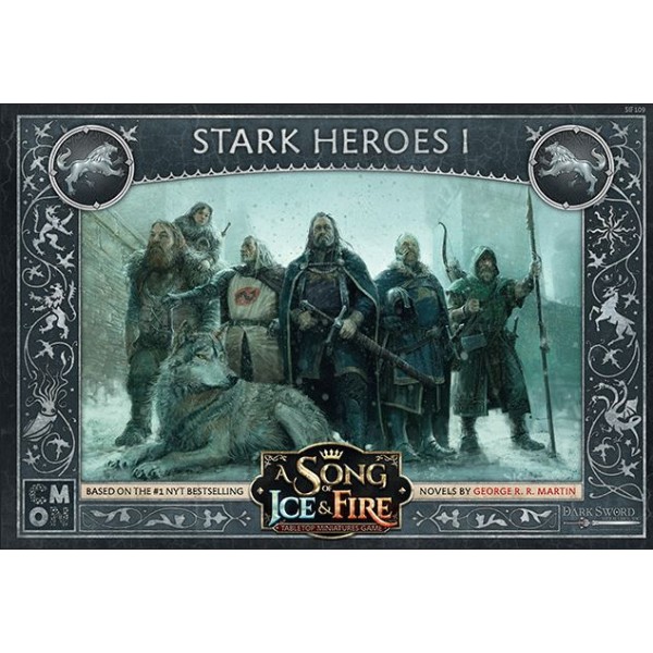A Song of Ice and Fire - Tabletop Miniatures Game - Stark Heroes 1