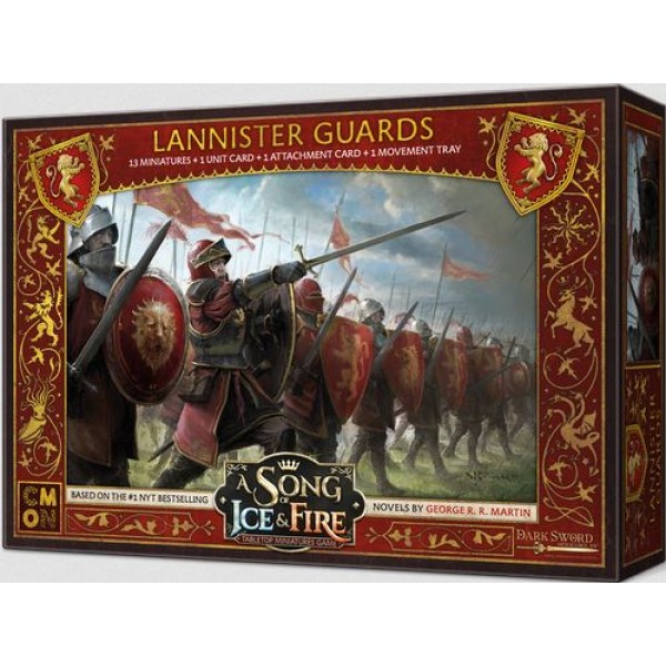 A Song of Ice and Fire - Tabletop Miniatures Game - Lannister Guards