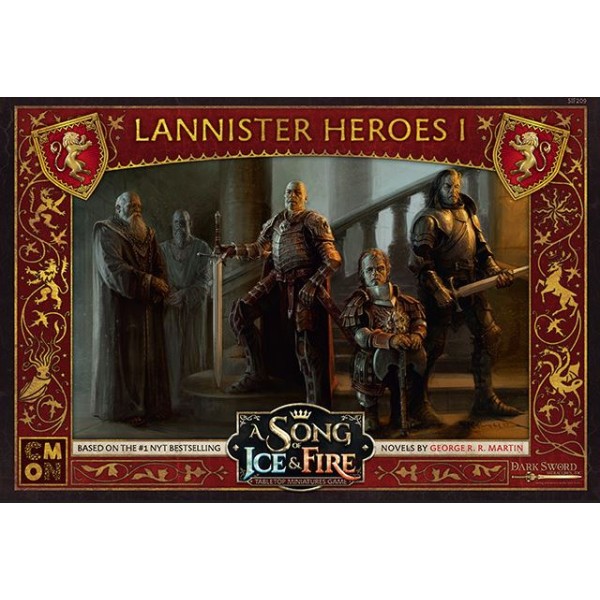 A Song of Ice and Fire - Tabletop Miniatures Game - Lannister Heroes 1