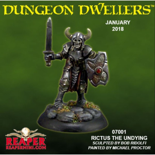 Reaper Dungeon Dwellers - Metal - Rictus the Undying
