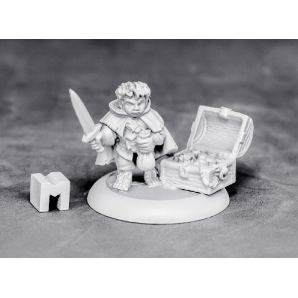 Reaper Dungeon Dwellers - Metal - Stitch Thimbletoe, Halfling Thief