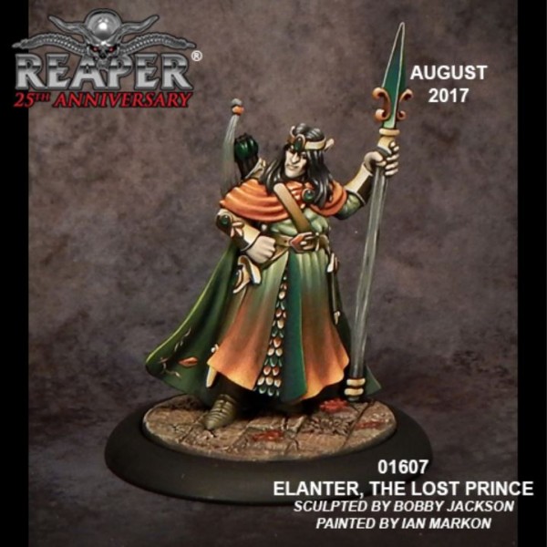 Reaper Silver Anniversary - Dark Heaven Legends - Elanter the Lost Prince