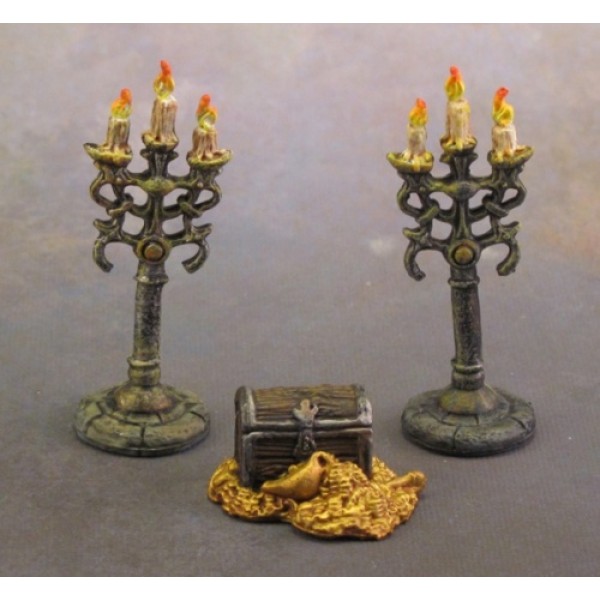 Reaper - Bones - Treasure Pile & Candleabra