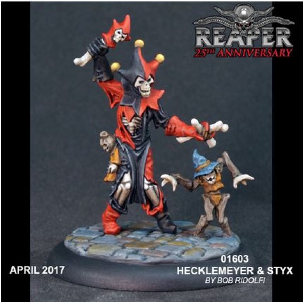 Reaper Silver Anniversary - Dark Heaven Legends - Hecklemeyer and Styx