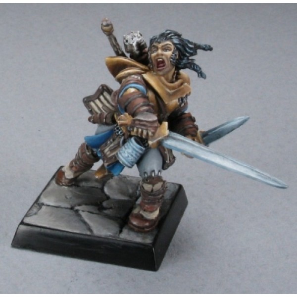 Reaper - Pathfinder Miniatures: Valeros, Iconic Male Human Fighter