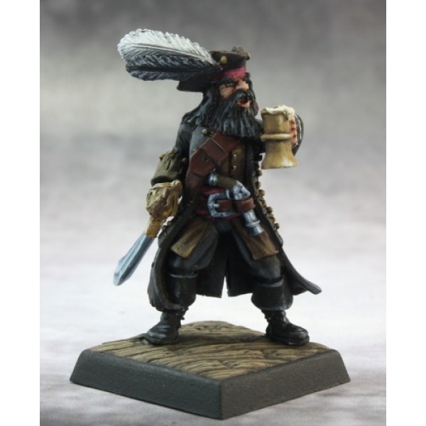 Reaper - Pathfinder Miniatures: Captain Kerdak Bonefist