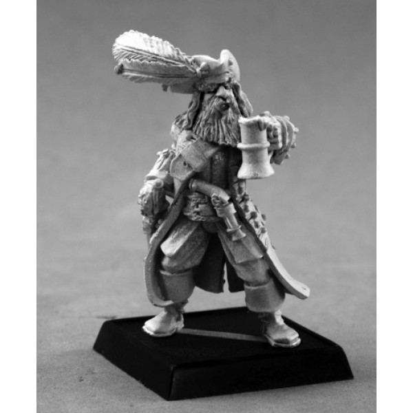 Reaper - Pathfinder Miniatures: Captain Kerdak Bonefist