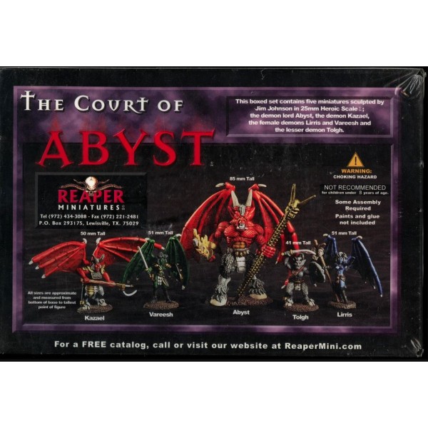 Reaper Miniatures - Boxed Sets: The Court of Abyst