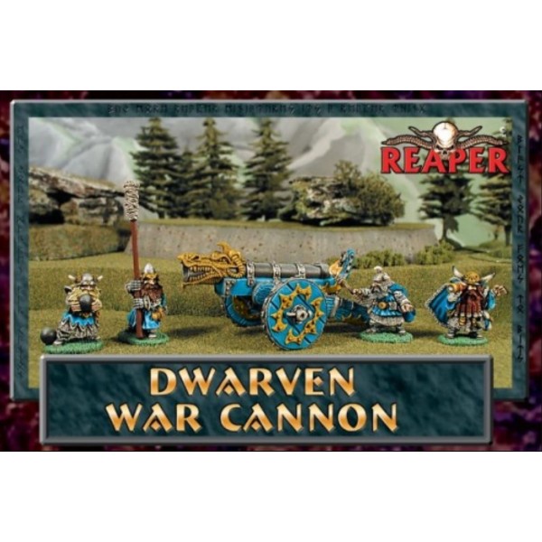 Reaper Miniatures - Boxed Sets: Dwarven War Cannon