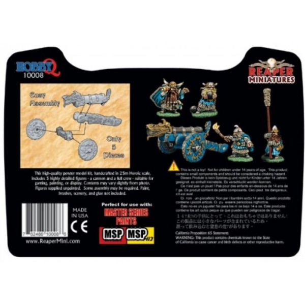 Reaper Miniatures - Boxed Sets: Dwarven War Cannon