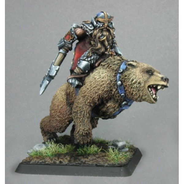 Reaper Warlord - Thorvald, Dwarf Bear Rider