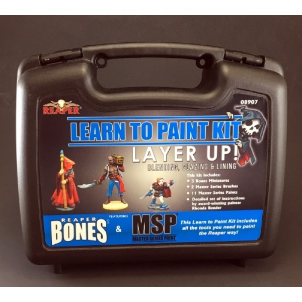 Reaper Miniatures - Bones - Learn to Paint Kit 2 - Layer Up! 