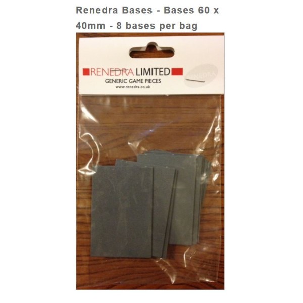 Renedra Bases - 60mm x 40mm (8)