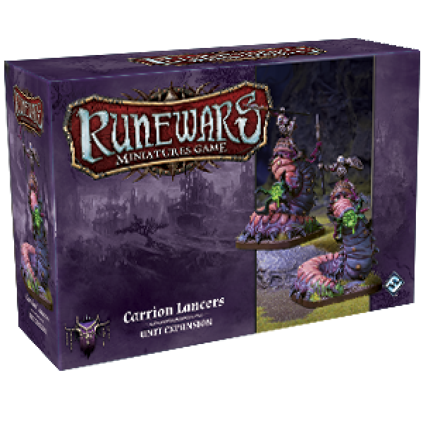 Clearance - Runewars Miniatures Game - Waiqar Carrion Lancers Expansion Pack