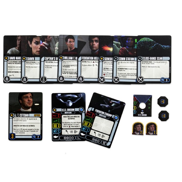 Star Trek - Attack Wing Miniatures Game - Oberth Class Card Pack Wave 1