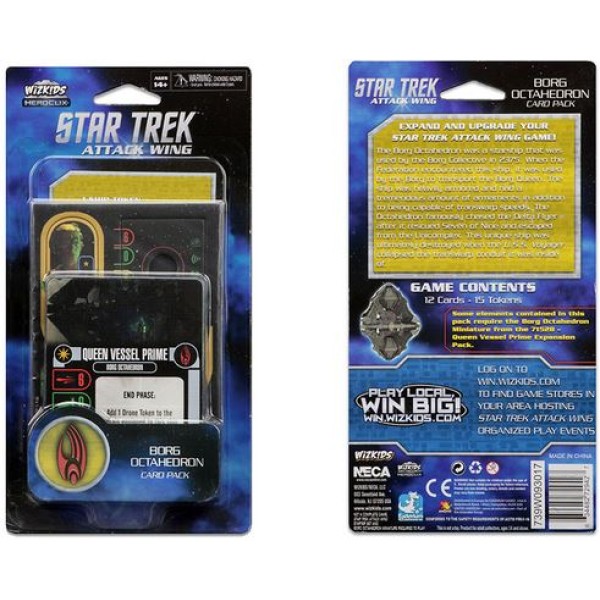 Star Trek - Attack Wing Miniatures Game - Borg Octahedron Card Pack Wave 2