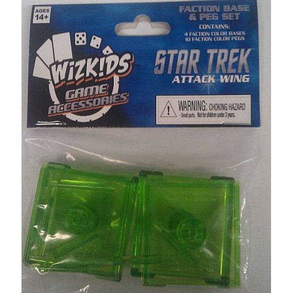 Clearance - Star Trek - Attack Wing Miniatures Game - Romulan Base Pack (Green)