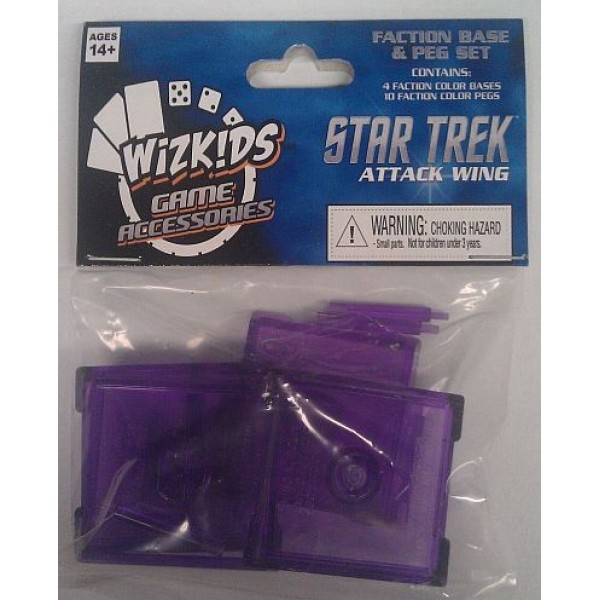 Clearance - Star Trek - Attack Wing Miniatures Game - Dominion Base Pack (Purple)