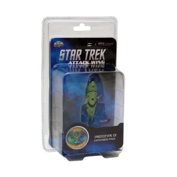 Clearance - Star Trek - Attack Wing Miniatures Game - Prototype 01 Romulan Drone