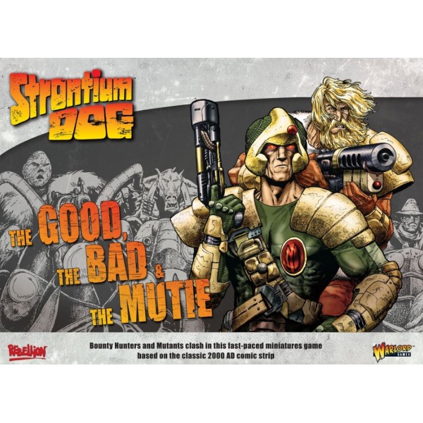 Strontium Dog Miniatures game - 2000AD - The Good the Bad and the Mutie starter game