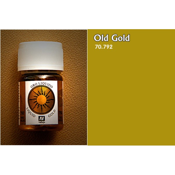 Vallejo Liquid Gold - Old Gold