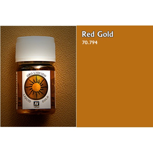Vallejo Liquid Gold - Red Gold