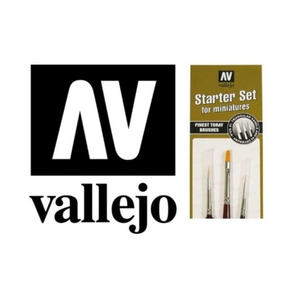 Vallejo - Game Colour Suitcase Set (3 free Brushes & Colour Chart)
