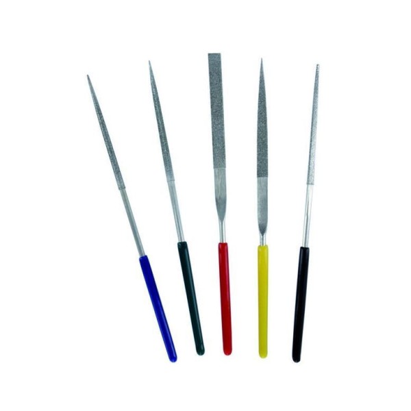 Vallejo - Tools - 5pc Diamond File set 100mm