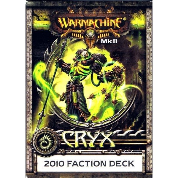 Warmachine - Cryx: Faction Card Deck