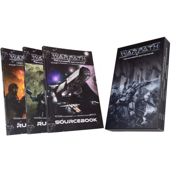Warpath - The Futuristic Battle Game - Rulebooks Collection slipcase
