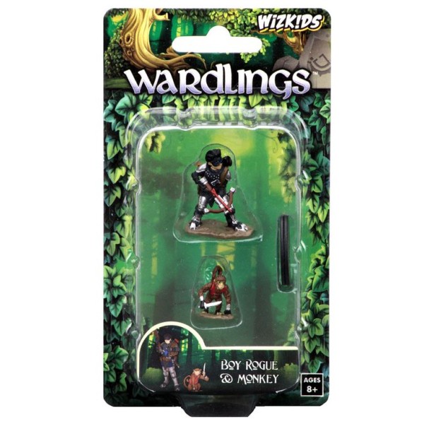 Wizkids - Wardlings - Boy Rogue and Monkey