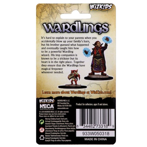 Clearance - Wizkids - Wardlings - Boy Wizard and Imp